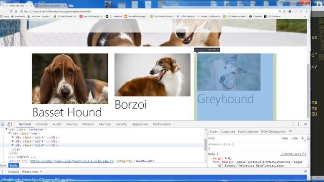 4 Making images responsive and more Bootstrap practice смотреть онлайн