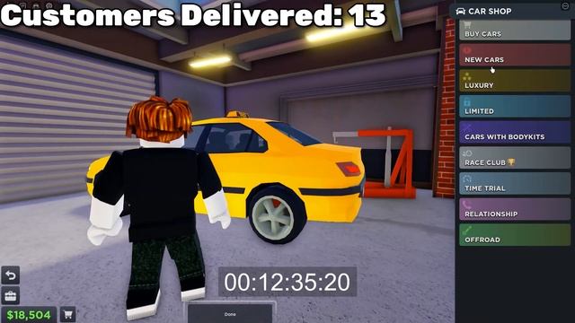From Miata to Jesko: The Fastest Transformation In 35 Minutes! (Roblox Taxi Boss) смотреть онлайн