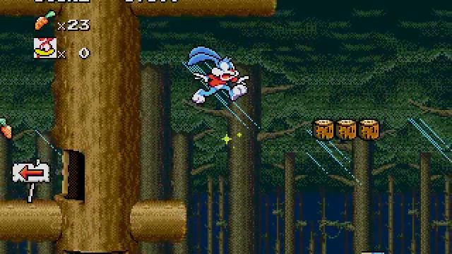 Tiny Toon Adventures - Buster's Hidden Treasure Sega Gameplay Part 2 смотреть онлайн