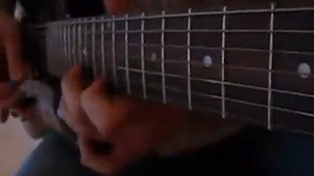 Dark Heaven 7 string guitar solo fast смотреть онлайн