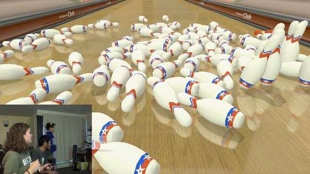 100 Pin Bowling is Crazy! | Wii Sports Club - Part 1 смотреть онлайн
