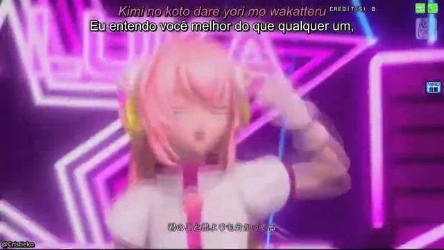 Megurine Luka - Luka Luka ★ Night Fever. смотреть онлайн