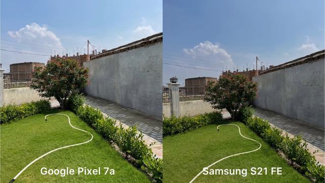 Google Pixel 7a vs Samsung Galaxy S21 FE | Camera Test смотреть онлайн