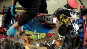 Disassembly of Husqvarna 240 chainsaw for spare parts Разборка бензопилы Хускварна 240 на запчасти