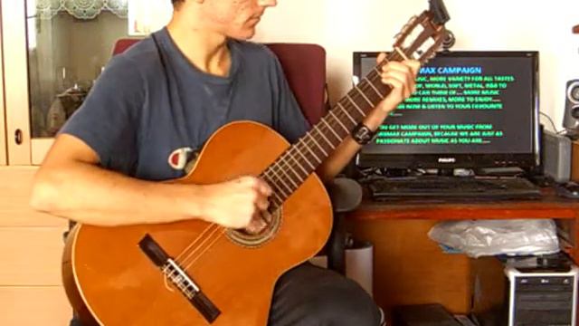 Evanescence - My Immortal (guitar cover) смотреть онлайн