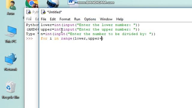 print all numbers in a Divisible in given number in python program(in-Hindi) смотреть онлайн