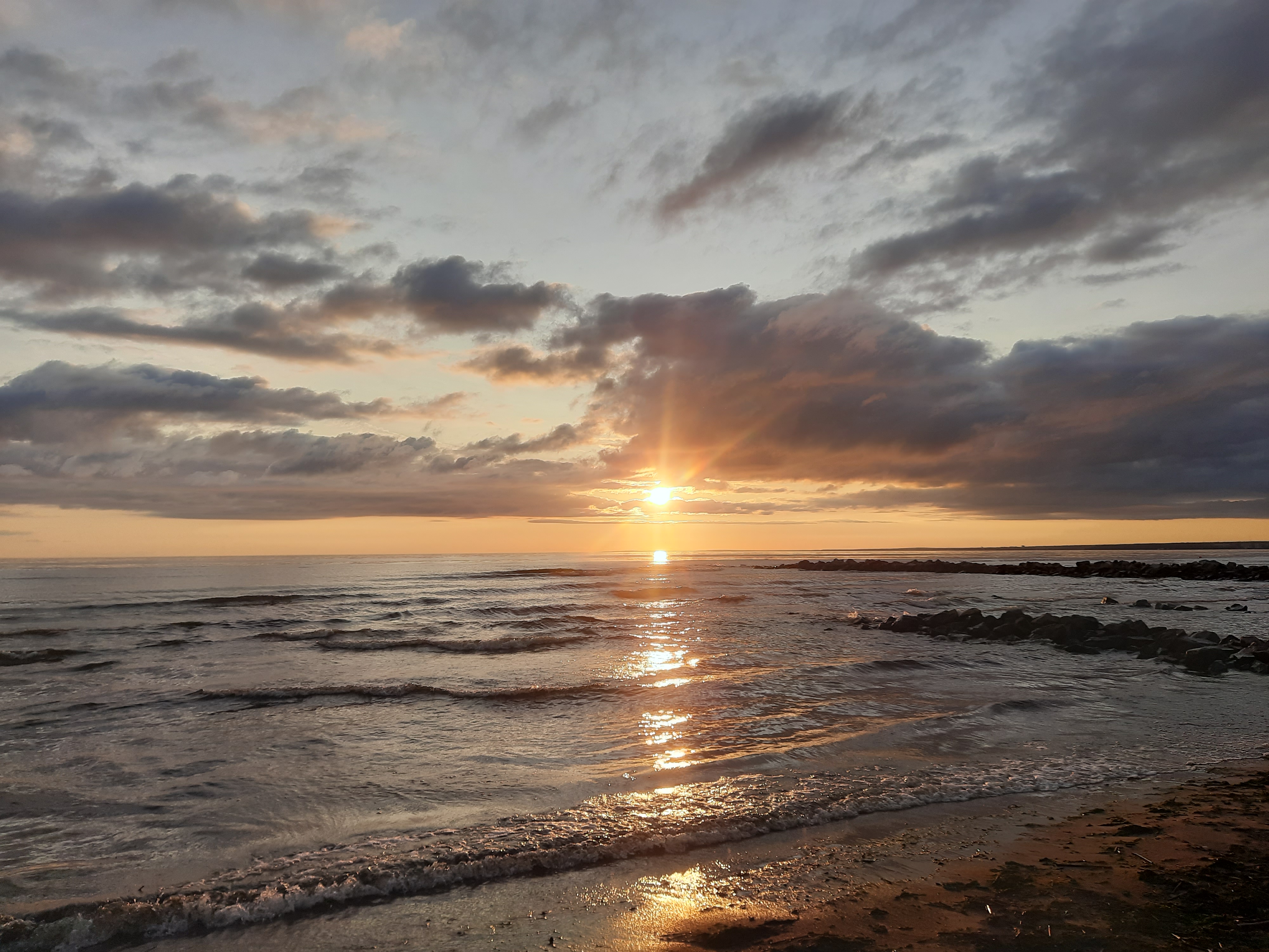 Закат на Финском заливе 01.09.2023. Санкт-Петербург смотреть онлайн