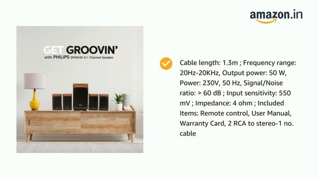 Philips Audio SPA8140B94 смотреть онлайн
