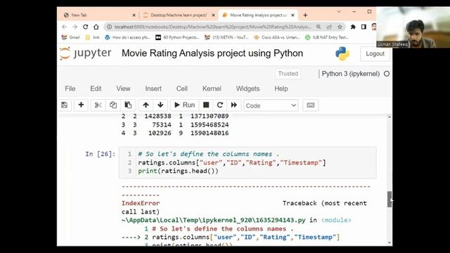Movie Rating Analysis using Python || Predict Movie Ratings via Machine Learning смотреть онлайн