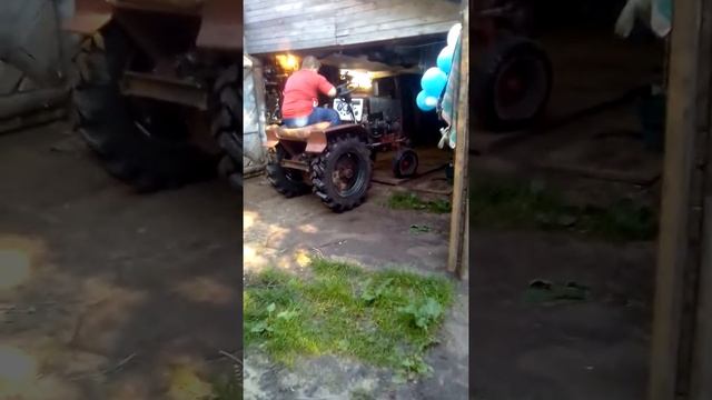 самодельный трактор смотреть онлайн