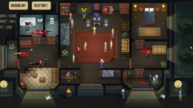 Убийца на вечеринке! Флеш игра - Party Hard