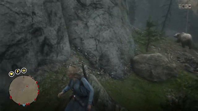 RDR2 Karma gets Crazy Bernie by fatal Grizzly attack смотреть онлайн