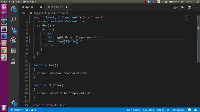 React js Tutorial #36 High order Component with example (HOC) смотреть онлайн