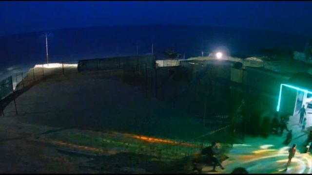 Детская дискотека на Азовском море. Пансионат Семейный. Видео с Вебкамеры. 11 июня
