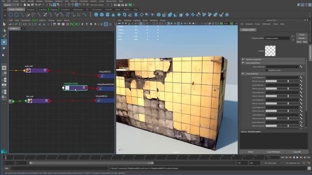 Rendering - layered texture and vray blend material смотреть онлайн