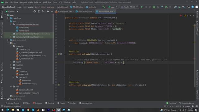 How to Create Tables in SQLite Database tutorial-3 смотреть онлайн