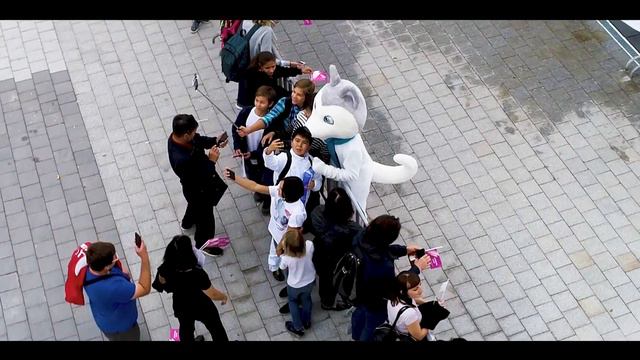 Эстафета огня в Алматы | The Winter Universiade 2019 Flame in Almaty смотреть онлайн