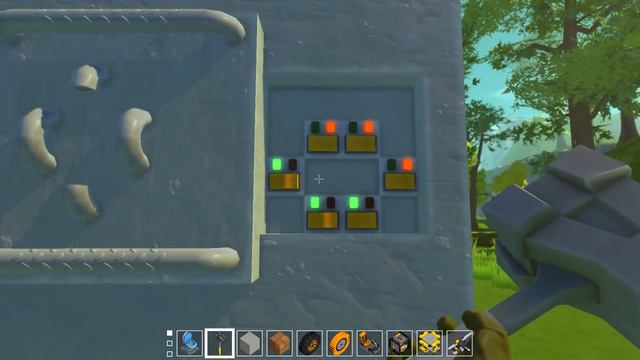 СЕЙФ С ЛОВУШКАМИ ＼(º □ º l|l)/ ► Scrap Mechanic смотреть онлайн