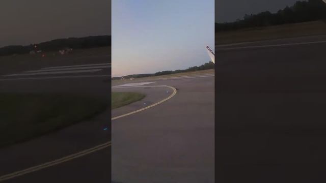 August's evening take off from Oslo TORP (Sandefjord Lufthavn Torp) смотреть онлайн