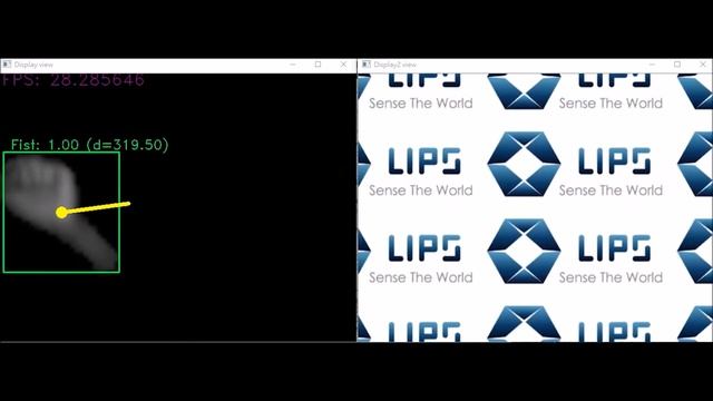 3D Hand Gesture Recognition for Touchless Interface Control - LIPSense Hand Motion Gesture Solution смотреть онлайн