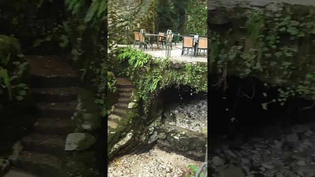 ресторан Ущелье. Абхазия. Очень красивое место. смотреть онлайн