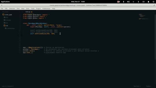Curso Python + PyQT | #1 Instalando y comenzando a desarrolar смотреть онлайн