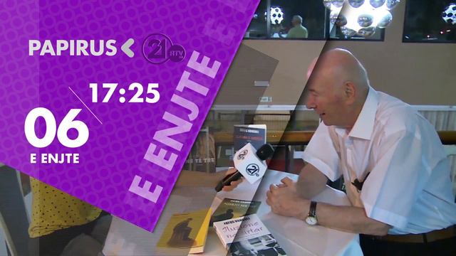 Promo e emisionit "Papirus", me shkrimtarin Fatos Kongoli, RTV21-Ariana Çaka смотреть онлайн