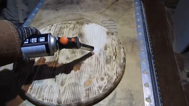 Сервировочная доска, брашировка, обжиг смотреть онлайн