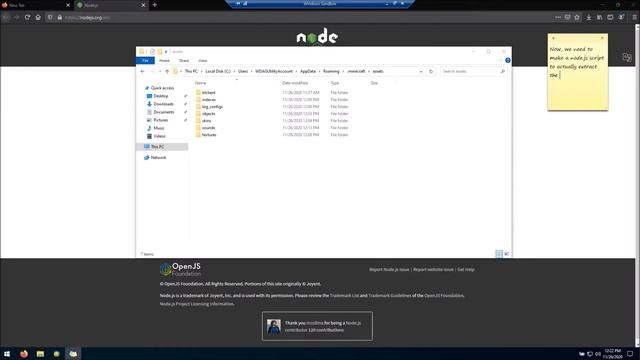 How to extract Minecraft's sounds and music using node.js смотреть онлайн