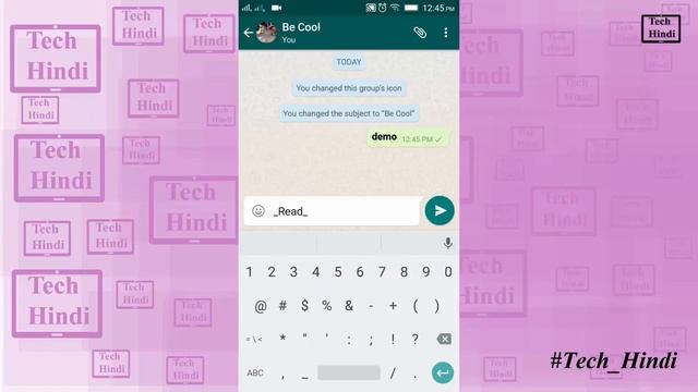 How to Send Bold,Italic font's in Whastsapp смотреть онлайн