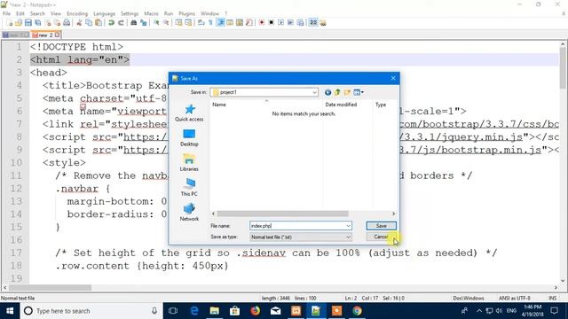 4.XAMPP-Create-and-Run-Sample-Bootstrap-Page-Using-XAMPP смотреть онлайн
