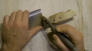 Ручка для ножа, орех.