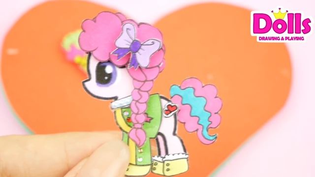 BAD & GOOD PONY FAMILY CASTLE PAPER DOLLS DOLLHOUSE PLAYING WITH DOLLS смотреть онлайн