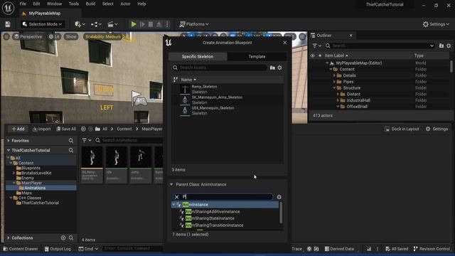 Создание ИГРЫ в C++ Unreal Engine. Урок 3. Анимация Движения и Прыжка смотреть онлайн