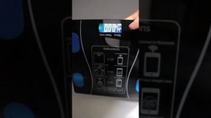 Весы напольные умные Bluetooth до 180 кг A-8003, Черные