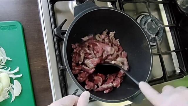 Поджарку из говядины готовлю только так, всегда получается вкусно!!! смотреть онлайн