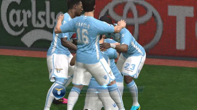 SS Lazio vs Liverpool FC, Stadio Olimpico, PC GAMEPLAY, PCGAMEPLAY, PES 2016, Konami смотреть онлайн