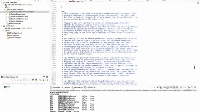 Java 17 Features | Enhanced Pseudo-Random Number Generators | JEP 356 смотреть онлайн