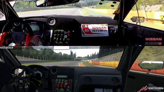 Assetto Corsa vs Real Life - NISSAN GT R NISMO 2014 GT3 @ Spa-Francorchamps смотреть онлайн