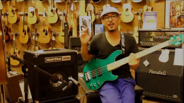 Hartke HD50 bass amp by BassThai.com смотреть онлайн