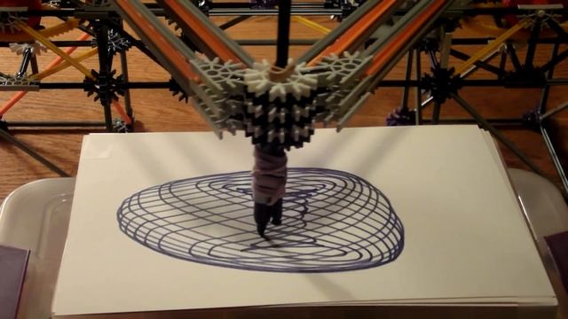 K'nex Drawing Machine (Harmonograph) смотреть онлайн