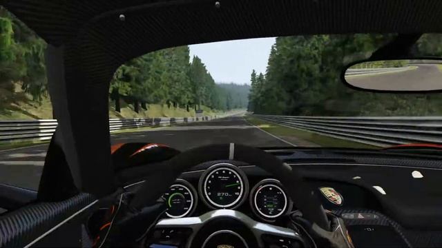 Assetto Corsa Porsche 918 Spyder Nordscheleife Record Visuale Cockpit смотреть онлайн