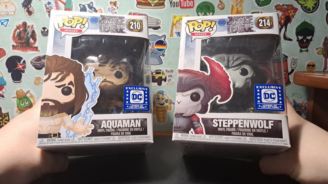 АКВАМЕН и СТЕПНОЙ ВОЛК от Funko / Обзор фигурок по DC! смотреть онлайн