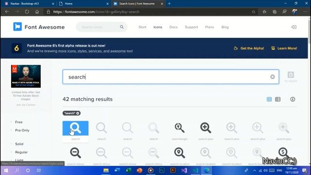 HOW TO CREATE NAVBAR BY USING BOOTSTRAP & CSS смотреть онлайн