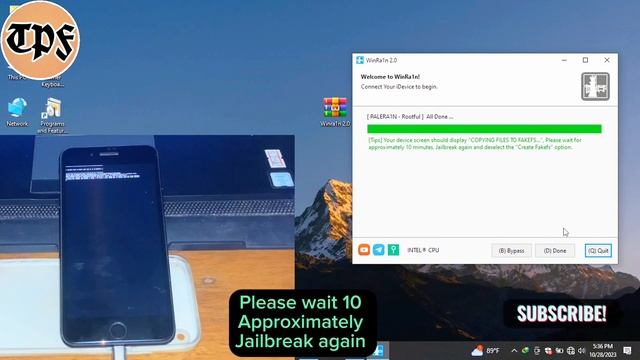 Jailbreak Rootful iOS 15.8 - iOS 15 WinRa1n v2.0 on Windows no USB смотреть онлайн
