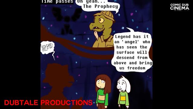 HOW FRISK ACTUALLY FELL DOWN! THIS WILL SHOCK YOU! (Funny Undertale Comic Dubs) смотреть онлайн