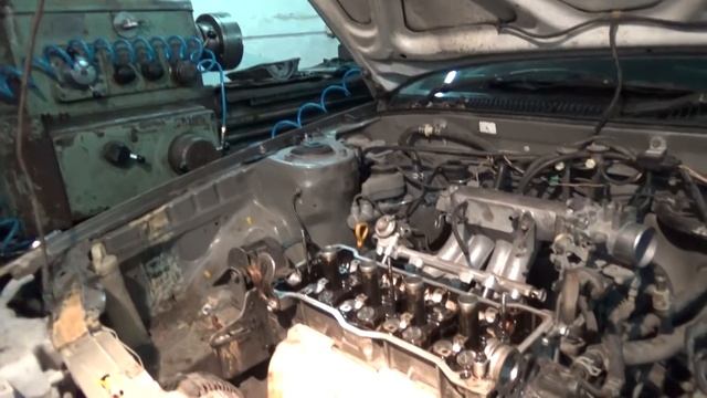 Toyota Corona 5 А замена поршневых колец часть№ 2 ,сборка. смотреть онлайн