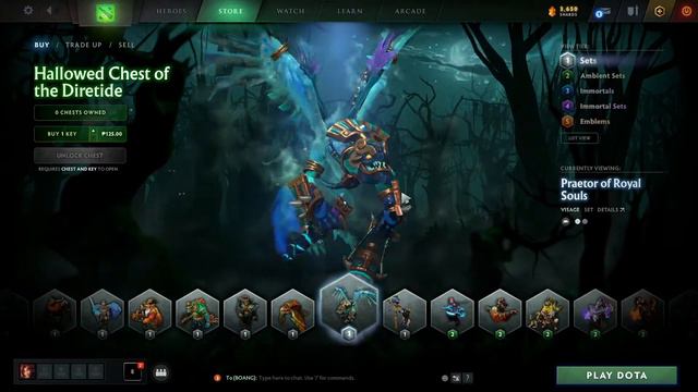 DOTA 2 | Hallowed Chest of the Diretide 2020 | New Sets And Immortals смотреть онлайн