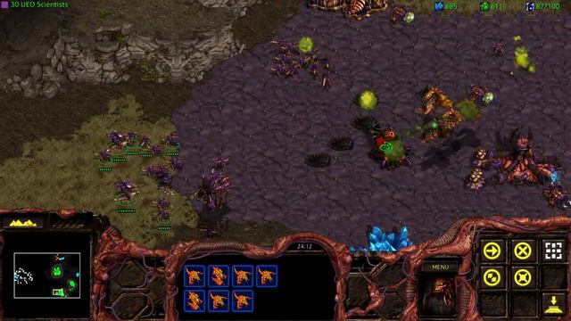 Starcraft Broodwar The Queen Of Blades 06 Fury of the Swarm смотреть онлайн