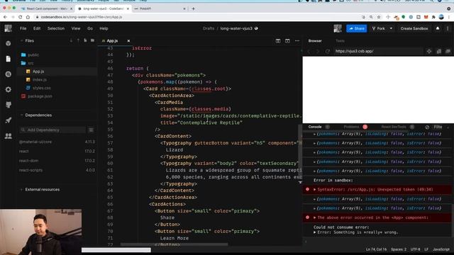 React Custom Hooks useFetch | Pokémon API смотреть онлайн